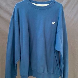XL Mens Navy blue Champion crew neck sweater